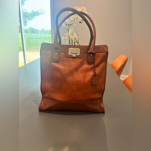 Cole Haan Rich conac Brown Leather Tote. Great work bag.